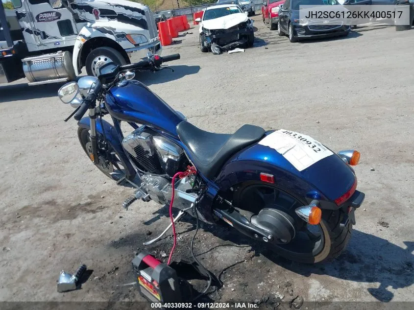 JH2SC6126KK400517 2019 Honda Vt1300 Cx