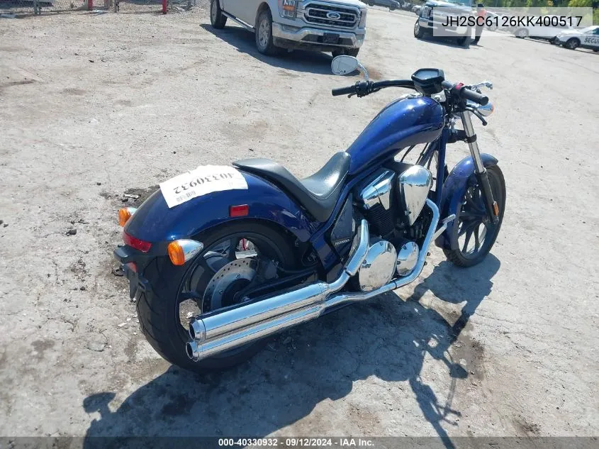 JH2SC6126KK400517 2019 Honda Vt1300 Cx