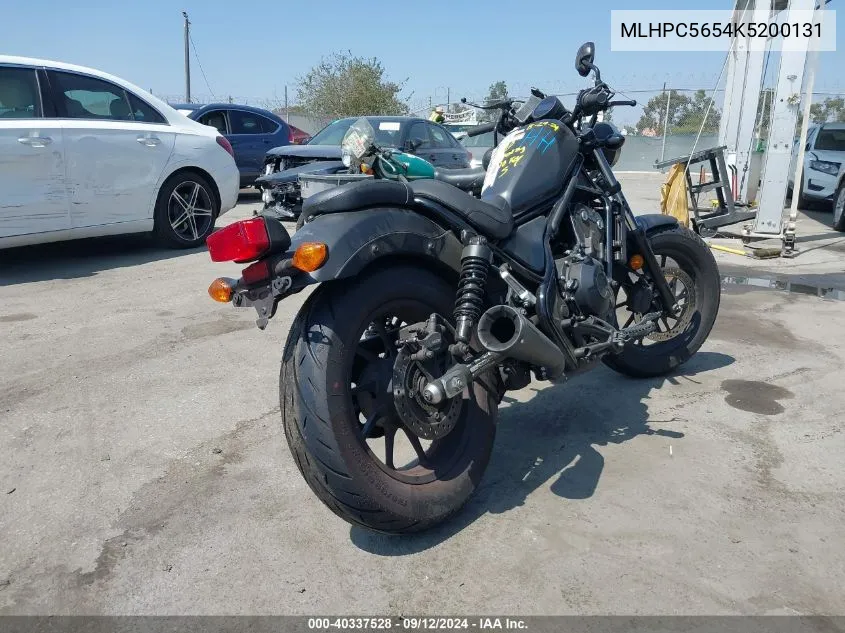 MLHPC5654K5200131 2019 Honda Cmx500 A