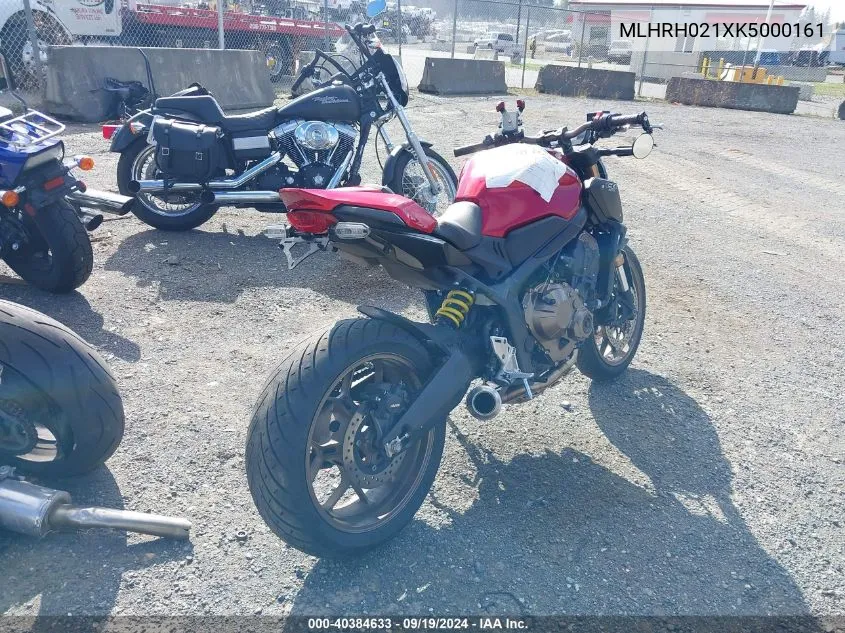 MLHRH021XK5000161 2019 Honda Cb650 R