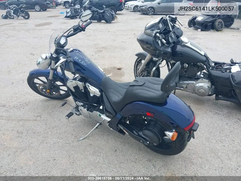 2020 Honda Vt1300 Cx VIN: JH2SC6141LK500057 Lot: 39615756