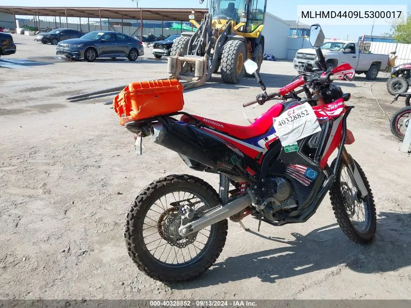 MLHMD4409L5300017 2020 Honda Crf250 Rl