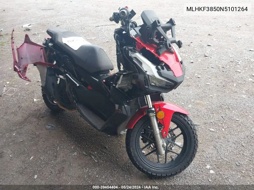 MLHKF3850N5101264 2022 Honda Adv150 A