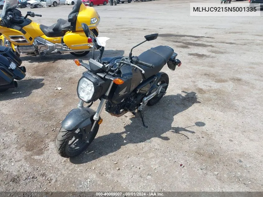 MLHJC9215N5001335 2022 Honda Grom 125