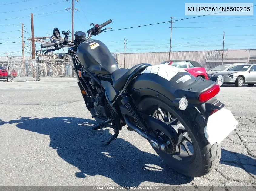 MLHPC5614N5500205 2022 Honda Cmx500