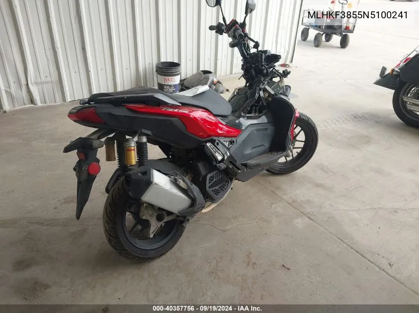 MLHKF3855N5100241 2022 Honda Adv150 A