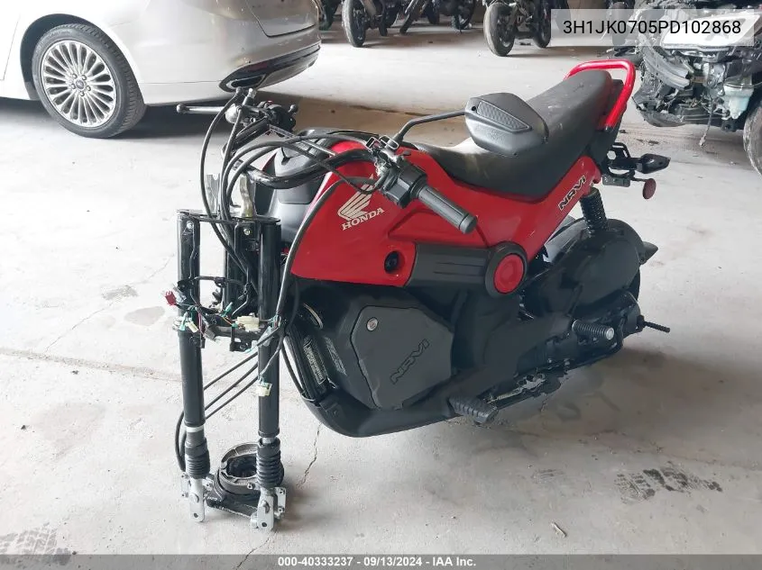 2023 Honda Nva110 B VIN: 3H1JK0705PD102868 Lot: 40333237