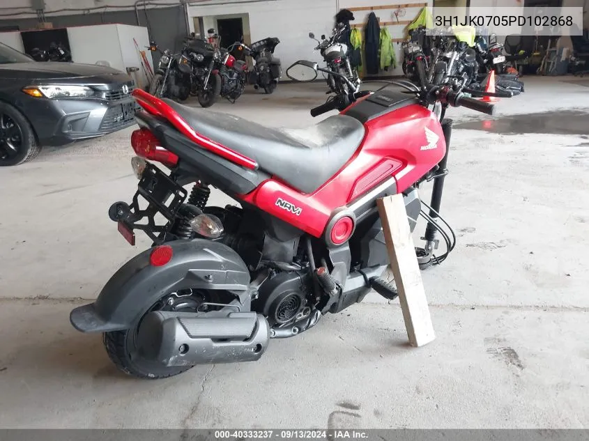 2023 Honda Nva110 B VIN: 3H1JK0705PD102868 Lot: 40333237