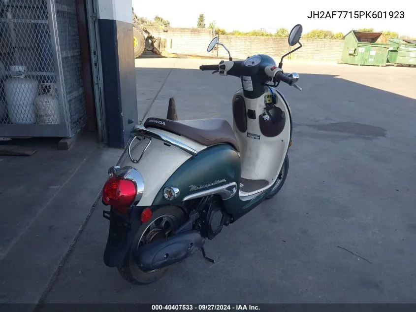 2023 Honda Ncw50 VIN: JH2AF7715PK601923 Lot: 40407533