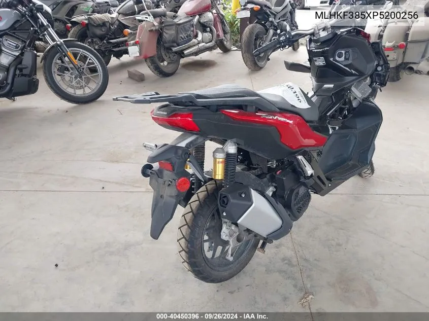 2023 Honda Adv150 A VIN: MLHKF385XP5200256 Lot: 40450396