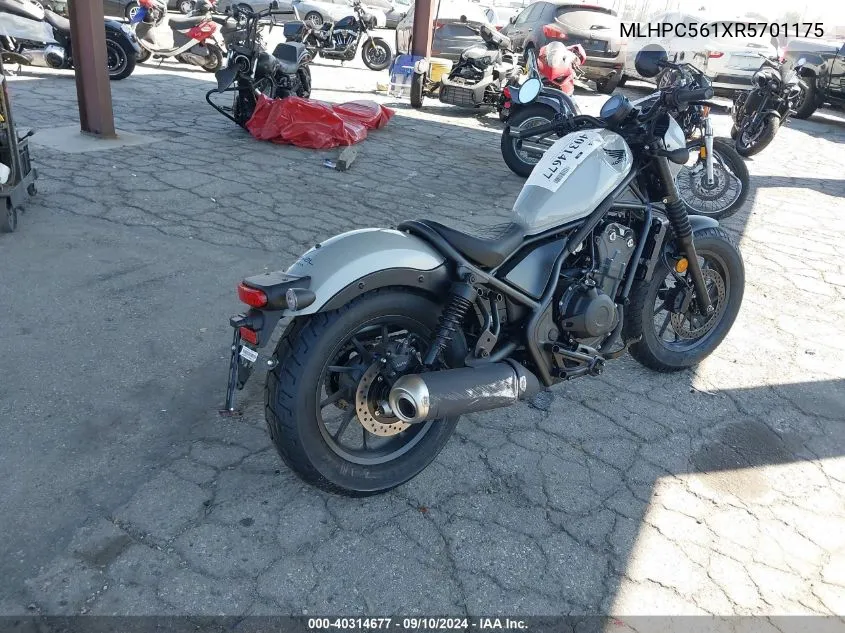 2024 Honda Cmx500 A2 VIN: MLHPC561XR5701175 Lot: 40314677