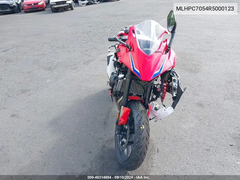 2024 Honda Cbr500 Ra VIN: MLHPC7054R5000123 Lot: 40314884