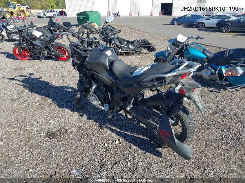 2024 Honda Xl750 VIN: JH2RD1615RK101190 Lot: 40463680