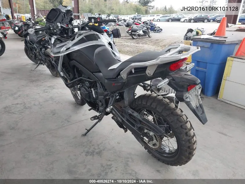 2024 Honda Xl750 VIN: JH2RD1610RK101128 Lot: 40526274