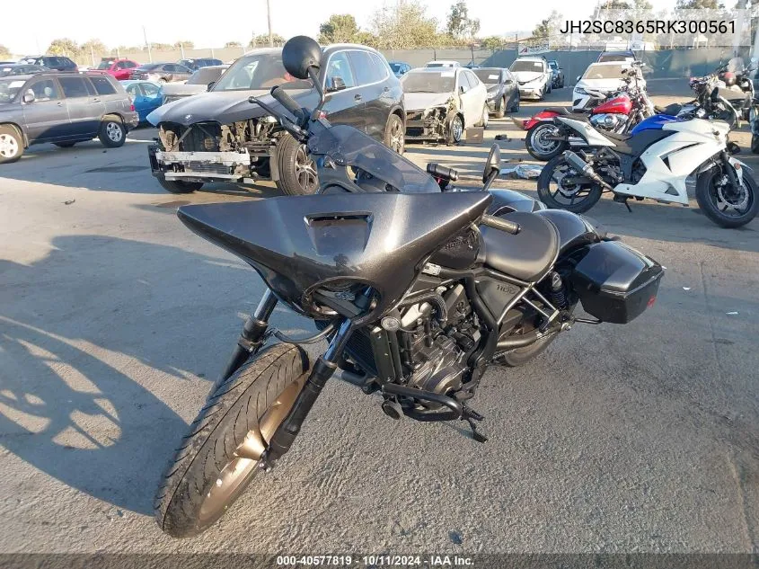 2024 Honda Cmx1100 T VIN: JH2SC8365RK300561 Lot: 40577819