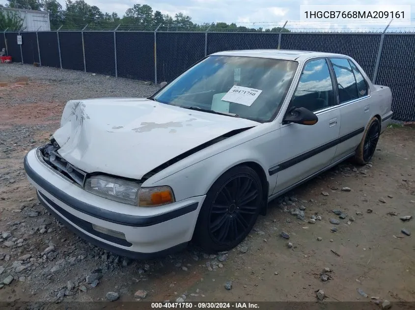 1991 Honda Accord Ex/Ex-R VIN: 1HGCB7668MA209161 Lot: 40471750