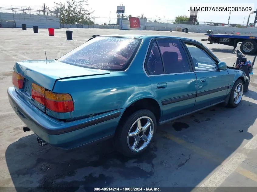 1991 Honda Accord Ex/Ex-R VIN: JHMCB7665MC085609 Lot: 40514214