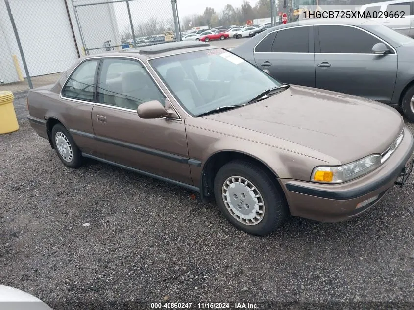 1HGCB725XMA029662 1991 Honda Accord Lx