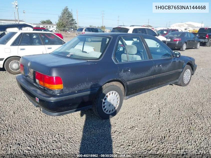 1HGCB7653NA144468 1992 Honda Accord Lx