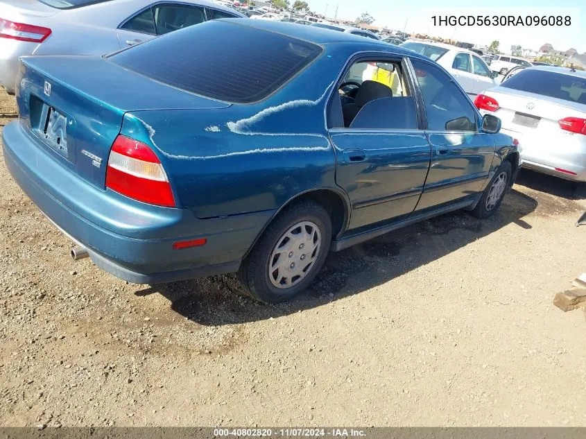 1994 Honda Accord Lx/Ex VIN: 1HGCD5630RA096088 Lot: 40802820