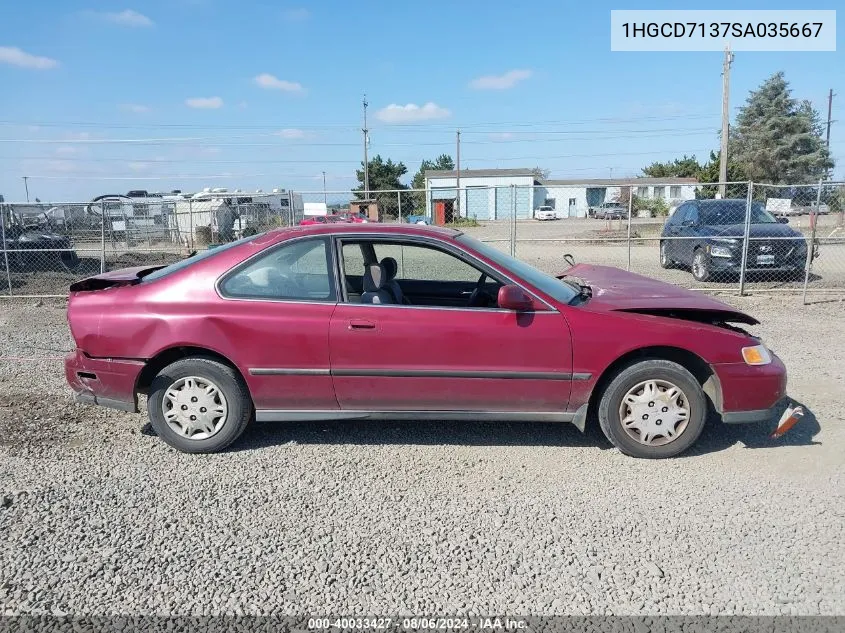 1HGCD7137SA035667 1995 Honda Accord Lx