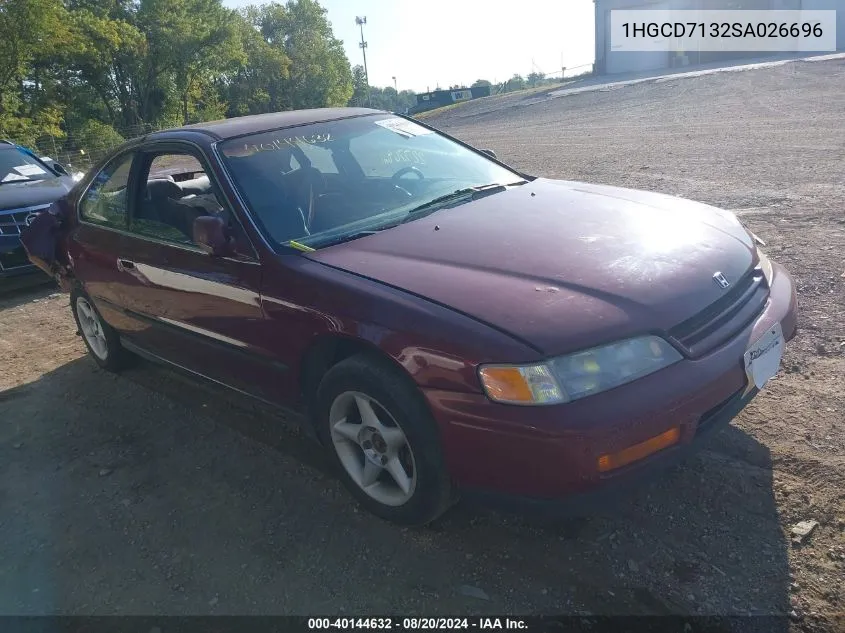 1995 Honda Accord Lx VIN: 1HGCD7132SA026696 Lot: 40144632