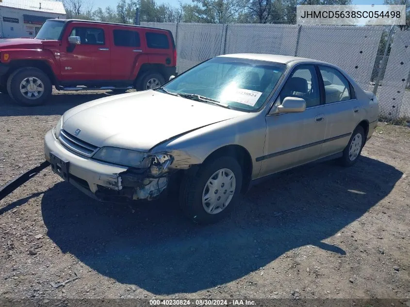 1995 Honda Accord Lx VIN: JHMCD5638SC054498 Lot: 40230824