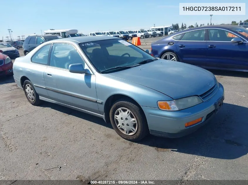 1HGCD7238SA017211 1995 Honda Accord Lx