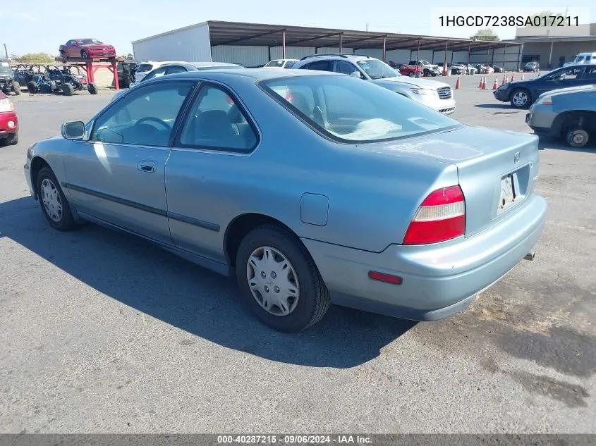 1HGCD7238SA017211 1995 Honda Accord Lx