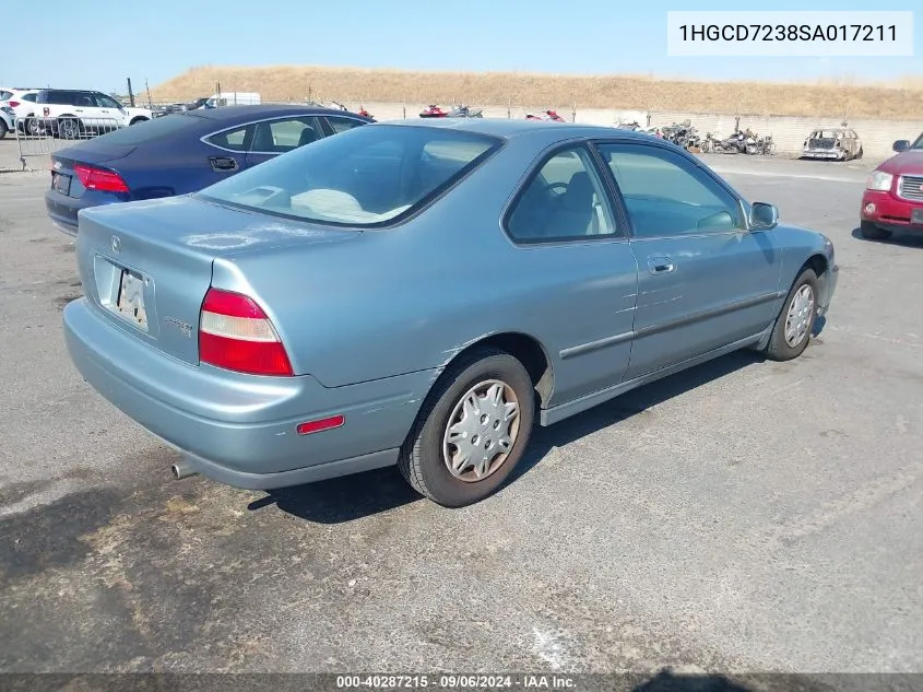 1HGCD7238SA017211 1995 Honda Accord Lx