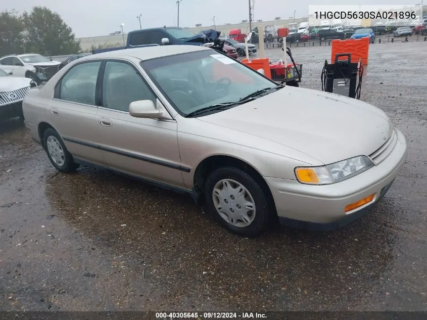 1995 Honda Accord Lx/Ex VIN: 1HGCD5630SA021896 Lot: 40305645