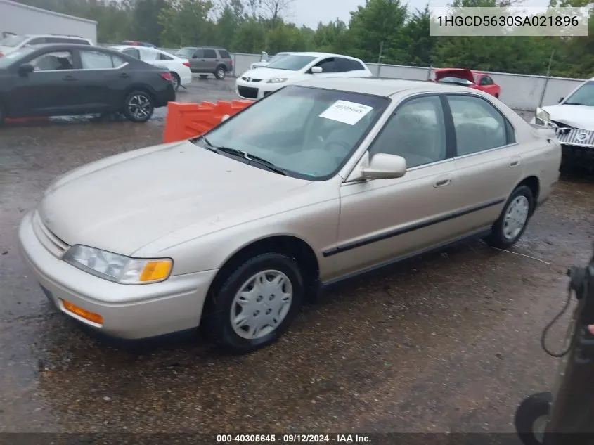 1995 Honda Accord Lx/Ex VIN: 1HGCD5630SA021896 Lot: 40305645