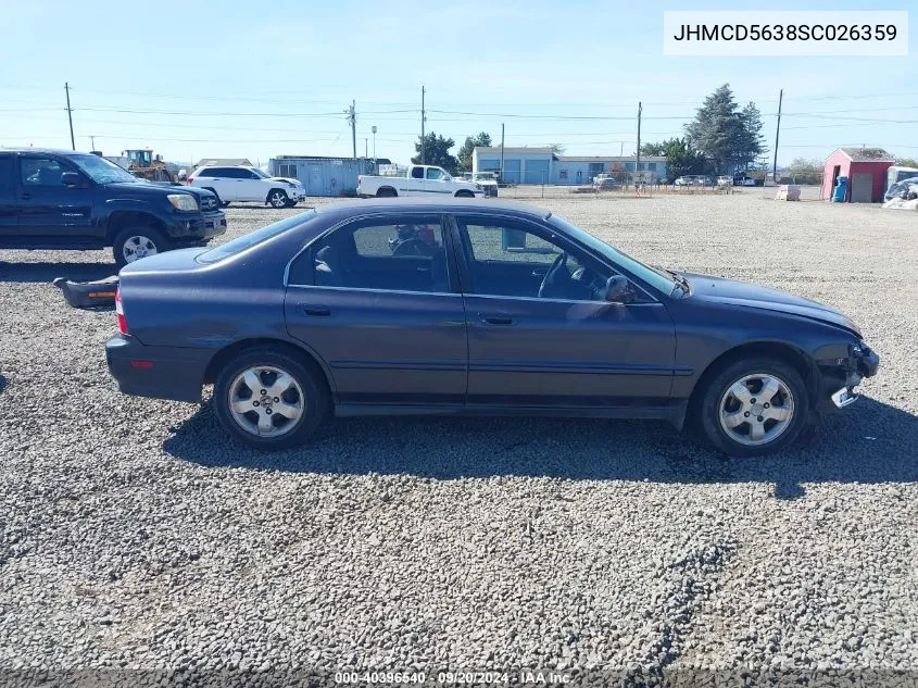 JHMCD5638SC026359 1995 Honda Accord Lx