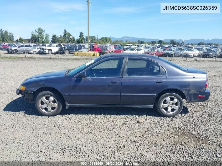 JHMCD5638SC026359 1995 Honda Accord Lx