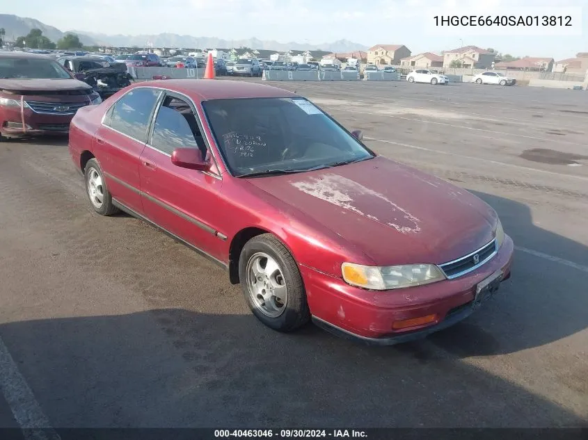 1995 Honda Accord Lx VIN: 1HGCE6640SA013812 Lot: 40463046