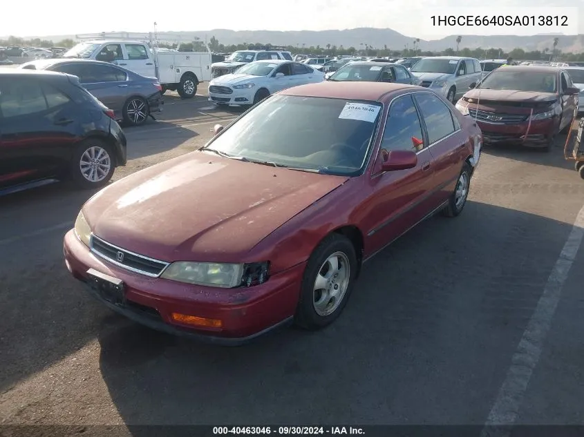 1995 Honda Accord Lx VIN: 1HGCE6640SA013812 Lot: 40463046