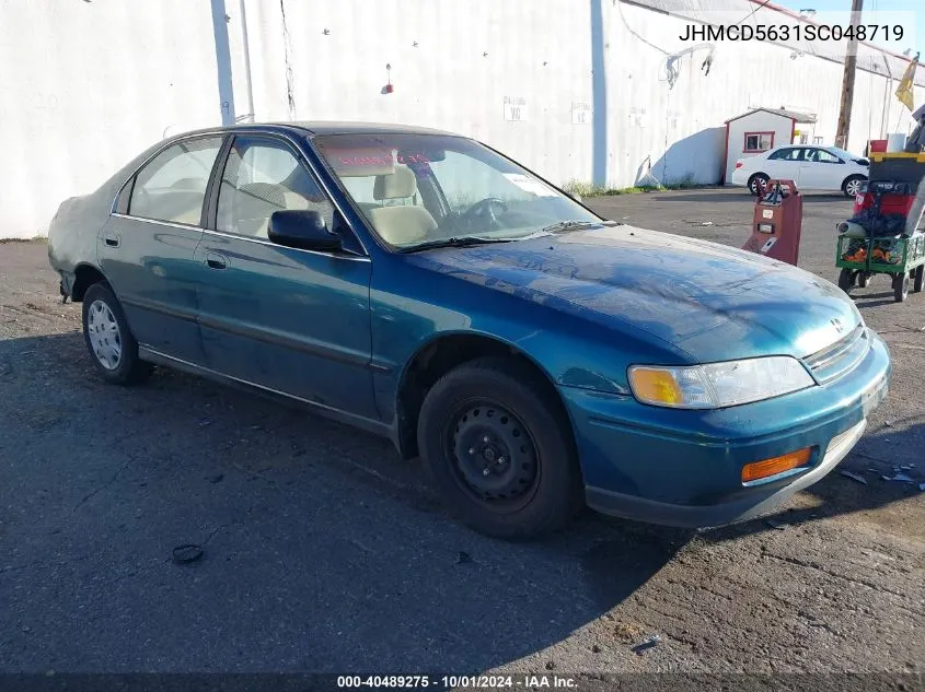 1995 Honda Accord Lx VIN: JHMCD5631SC048719 Lot: 40489275