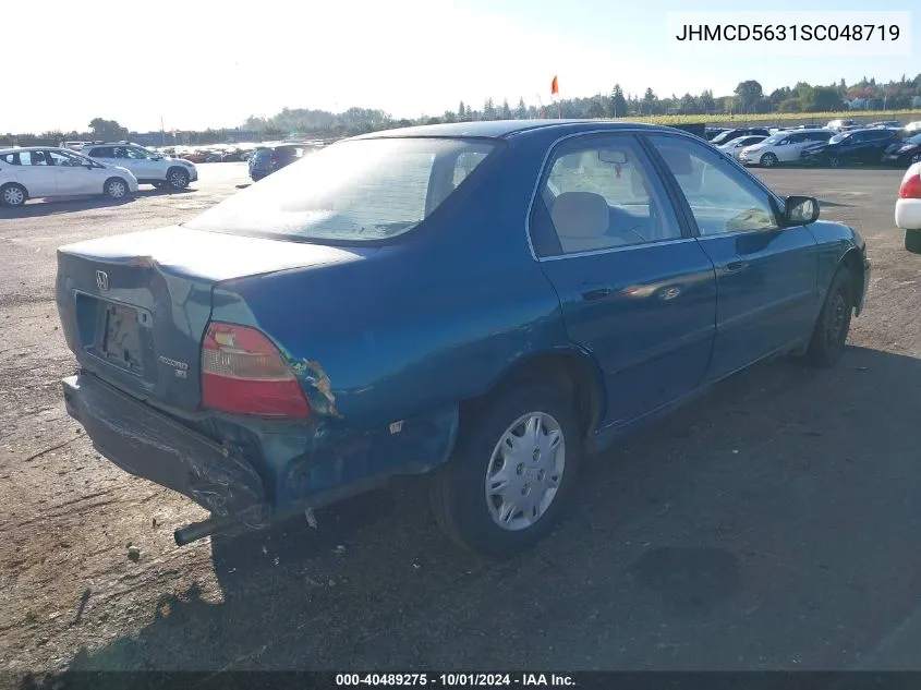 JHMCD5631SC048719 1995 Honda Accord Lx