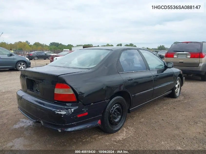 1995 Honda Accord Lx/Ex VIN: 1HGCD5536SA088147 Lot: 40515430