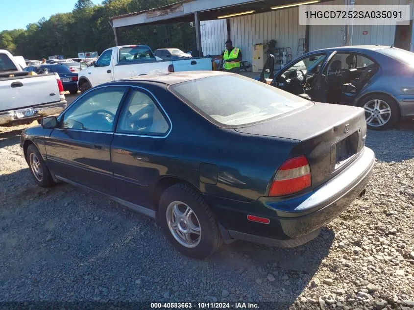 1HGCD7252SA035091 1995 Honda Accord Ex