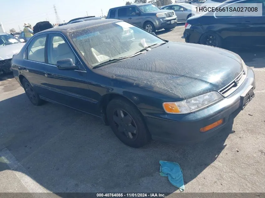 1HGCE6661SA027008 1995 Honda Accord Ex