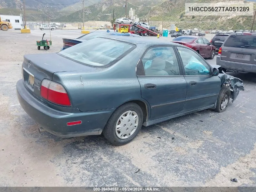 1HGCD5627TA051289 1996 Honda Accord Dx