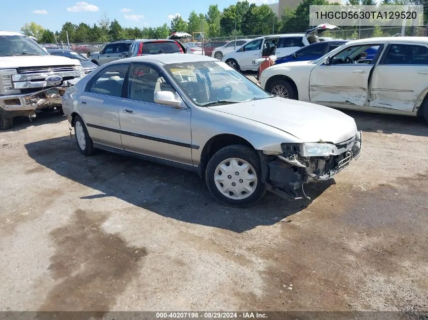 1996 Honda Accord Lx/Ex VIN: 1HGCD5630TA129520 Lot: 40207198