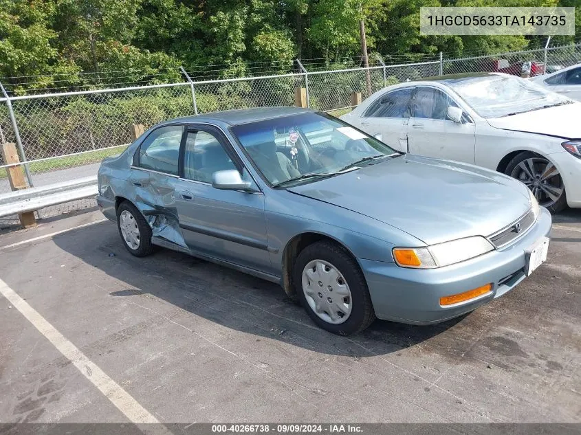 1HGCD5633TA143735 1996 Honda Accord Lx/Ex