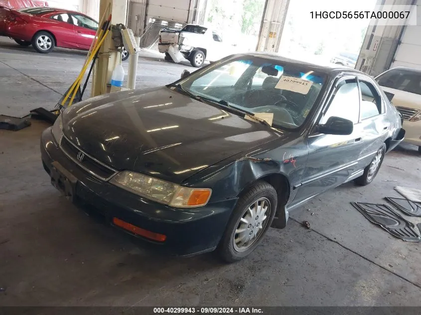 1996 Honda Accord Ex/Ex-R VIN: 1HGCD5656TA000067 Lot: 40299943