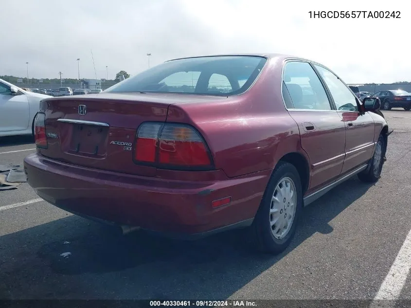 1HGCD5657TA00242 1996 Honda Accord Ex/Ex-R