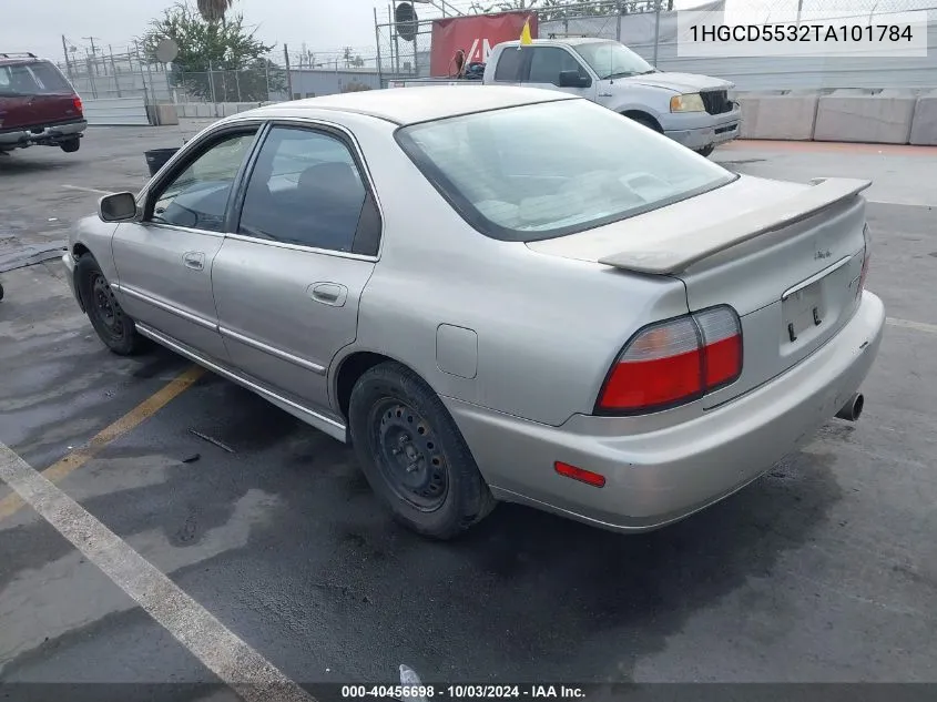 1996 Honda Accord Lx/Ex VIN: 1HGCD5532TA101784 Lot: 40456698