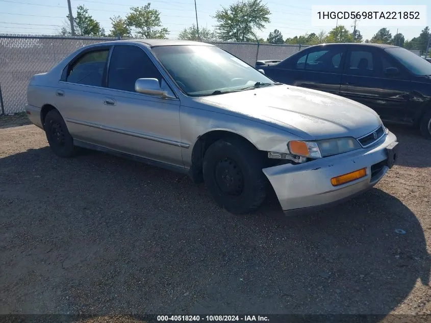 1HGCD5698TA221852 1996 Honda Accord Value