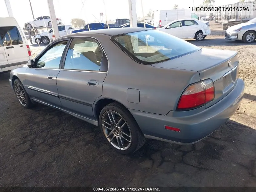 1996 Honda Accord Lx/Ex VIN: 1HGCD5630TA046296 Lot: 40572846