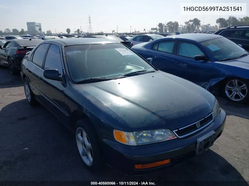 1HGCD5699TA251541 1996 Honda Accord Value